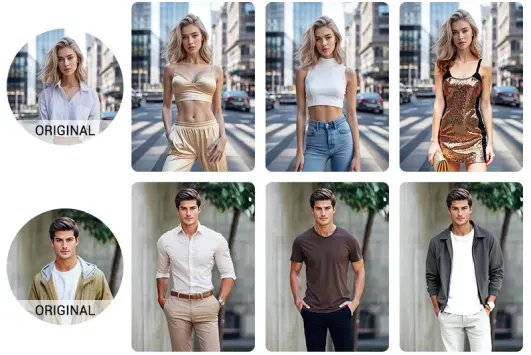 Using AI to plan a virtual wardrobe
