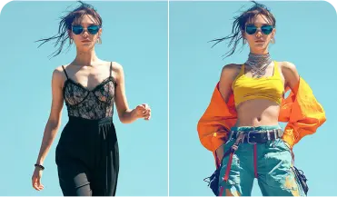Change clothes into Y2K fashion with AI